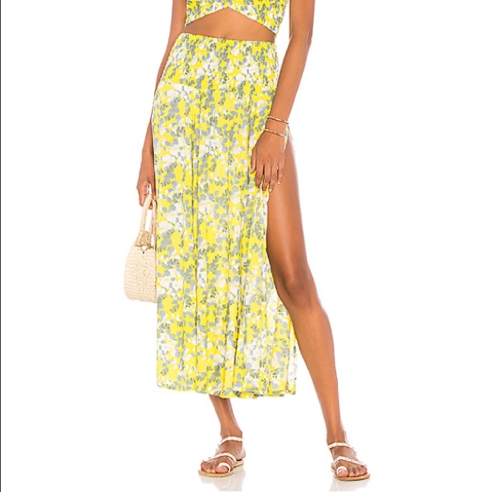 Revolve maxi skirt